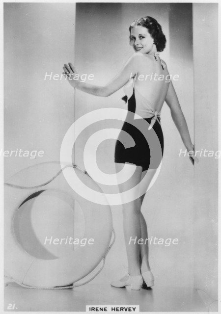 Irene Hervey, American film actress, c1938. Artist: Unknown