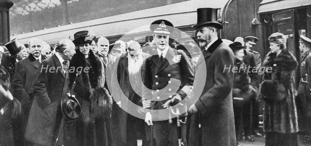 The Prince of Wales on his way to Australia, 1920. Artist: Unknown