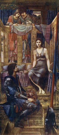 'King Cophetua and the Beggar Maid', 1884, (1912).Artist: Sir Edward Coley Burne-Jones