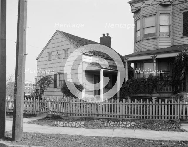 Edgar Allen [sic] Poe cottage, New York, c.between 1910 and 1920. Creator: Unknown.