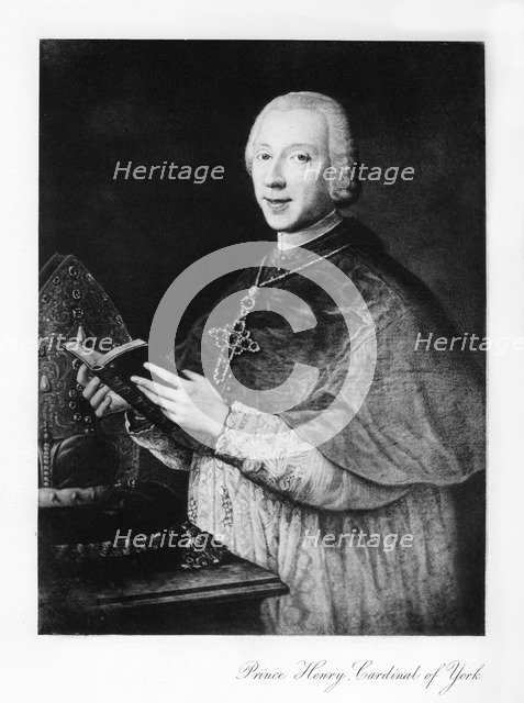 Henry Benedict Stuart as Cardinal Duke of York, (1907). Artist: Unknown