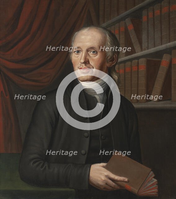 Reverend Justus Henry Christian Helmuth, c. 1795. Creator: John Eckstein.