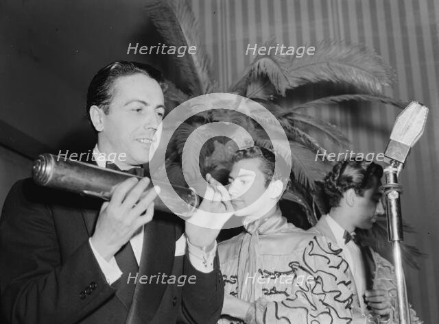 Portrait of Enric Madriguera, New York, N.Y.(?), ca. June 1947. Creator: William Paul Gottlieb.