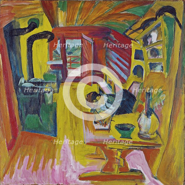Alpine Kitchen, 1918. Artist: Kirchner, Ernst Ludwig (1880-1938)