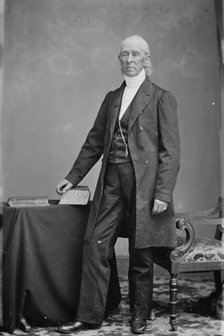 Rev. David Leavitt, between 1855 and 1865. Creator: Unknown.