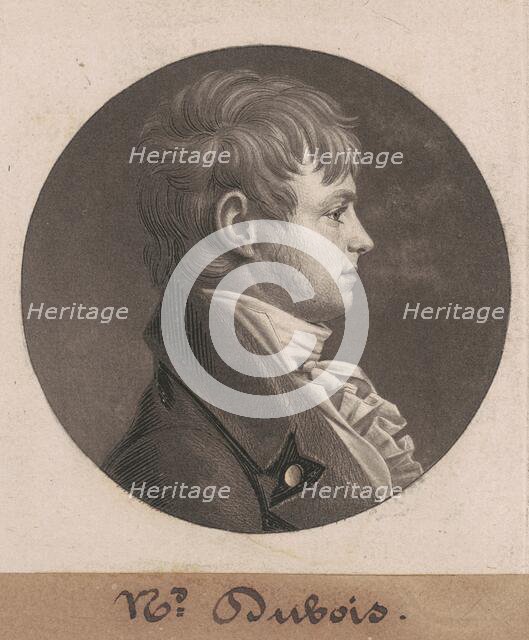 Nicholas DuBois, 1804. Creator: Charles Balthazar Julien Févret de Saint-Mémin.