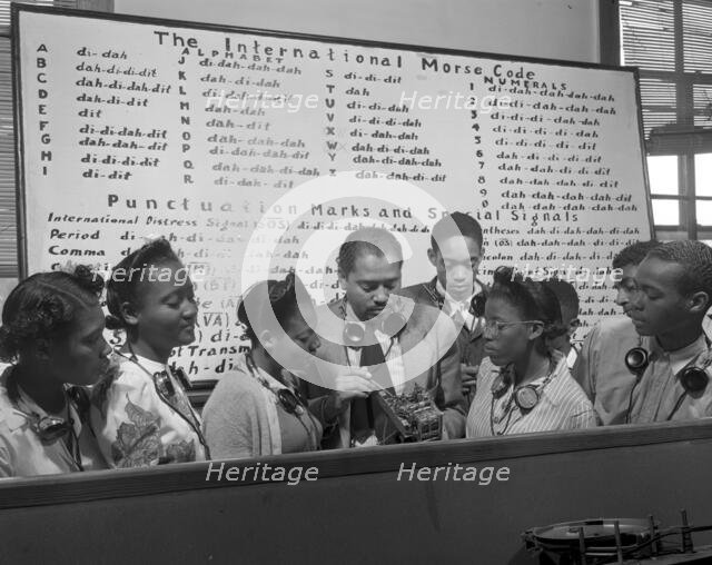 Bethune-Cookman College, Daytona Beach, Florida, 1943. Creator: Gordon Parks.