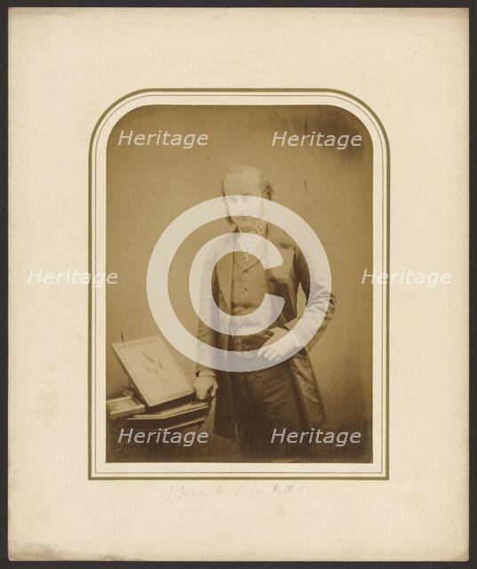 James A. Salter, F.R.S., 1855. Creator: Maull & Polyblank.