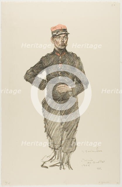 Legionnaire, 5663. Creator: Theophile Alexandre Steinlen.