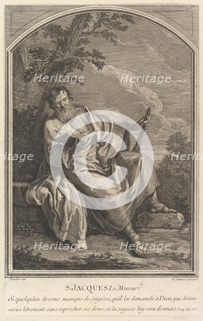 Saint Jacques Le Mineur, 1726. Creator: Edme Jeaurat.