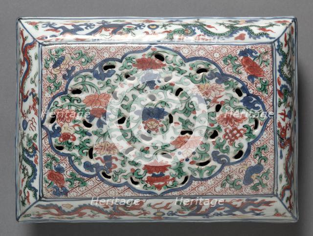 Box with Cover (lid), 1573-1620. Creator: Unknown.