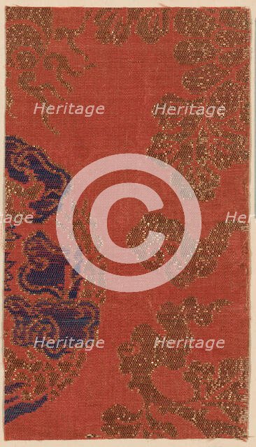 Fragment, Japan, Edo period (1615-1868)/Meiji period (1868-1912), 17th/19th century. Creator: Unknown.