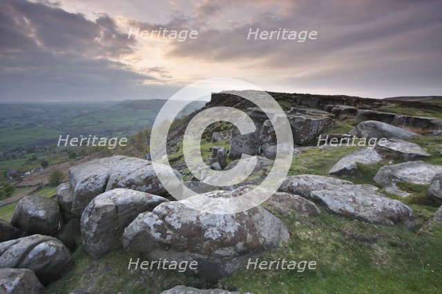 Curbar Edge, Derbyshire, 2009. 