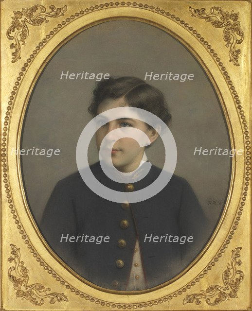 Portrait of Alexandre Antoine, Count Colonna-Walewski (1844-1898), 1860. Artist: Winterhalter, Franz Xavier (1805-1873)