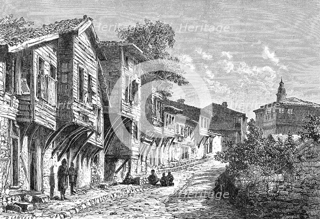 Scutari, Turkey, 1895.Artist: D Lancelot