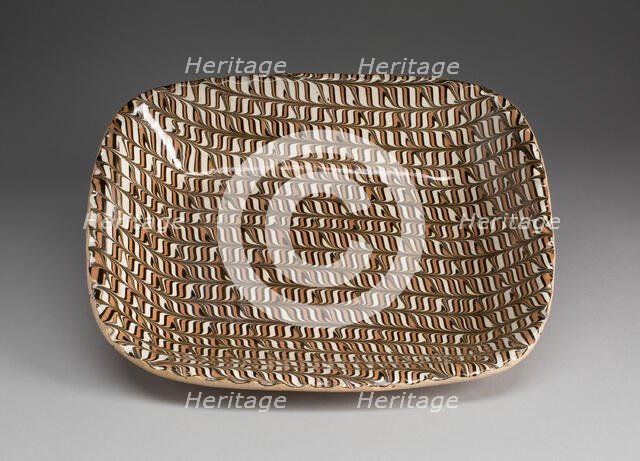 Dish, 1860. Creator: Unknown.