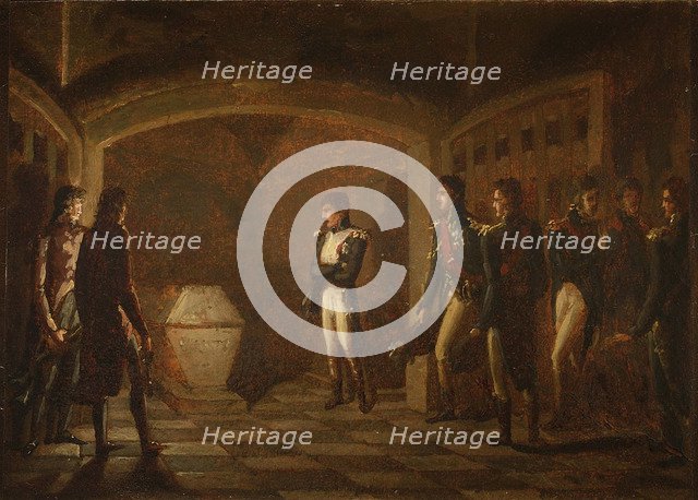 Napoleon before the Tomb of Frederick the Great .