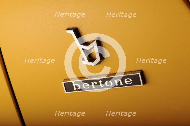 Lamborghini Miura p400s 1970 . Artist: Simon Clay.