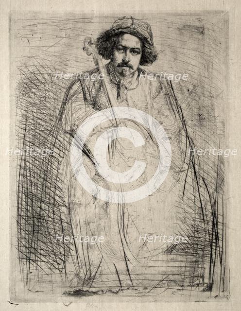 Becquet, 1871. Creator: James McNeill Whistler (American, 1834-1903).