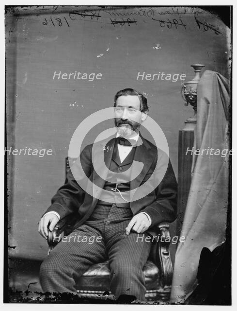 William Henry Barnum of Connecticut, between 1860 and 1875. Creator: Unknown.