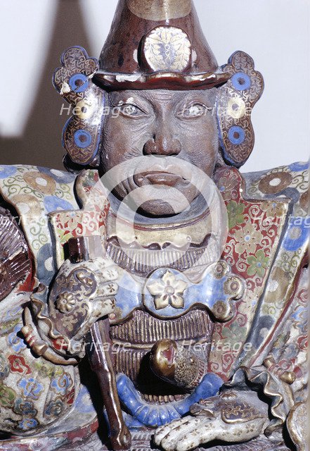 Figure of a Samurai warrior, Japanese. Artist: Unknown