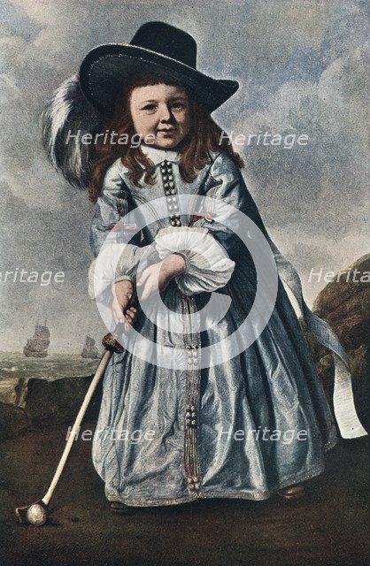 'The Girl Golfer', c1650, (1912).Artist: Aelbert Cuyp