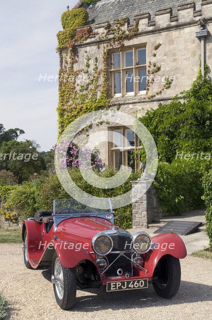 1937 SS 100 Artist: Unknown.