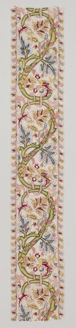 Embroidered Strip, late 1500s. Creator: Unknown.