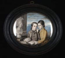 Matthias and Thomas Bordley, 1767. Creator: Charles Willson Peale.