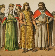 Holy Roman Empire, 1000-1100, (1884).  Creator: Unknown.