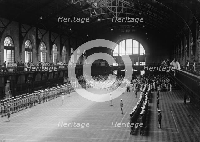 Naval Academy, U.S. - Graduation Exercises, 1917. Creator: Harris & Ewing.