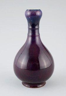 Garlic-Head Vase, Qing dynasty (1644-1911). Creator: Unknown.