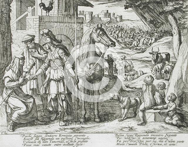 Canto VII, 16th century. Creator: Antonio Tempesta.