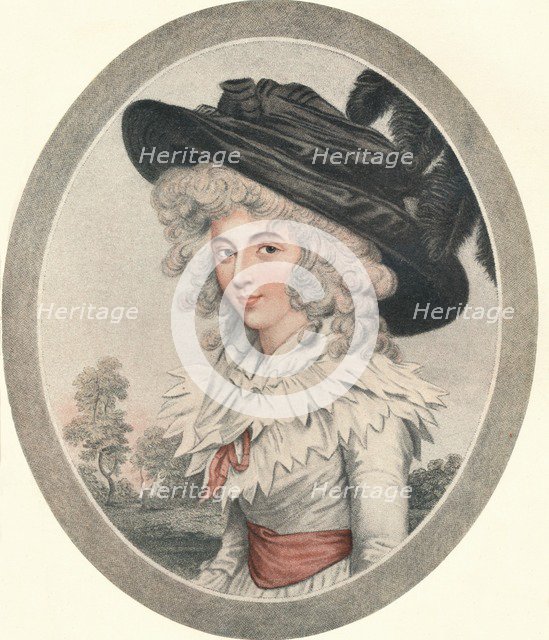 Lady Duncannon, c1788, (1902). Artist: Francesco Bartolozzi