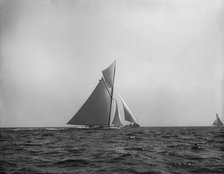 Yacht, between 1890 and 1920. Creator: Unknown.