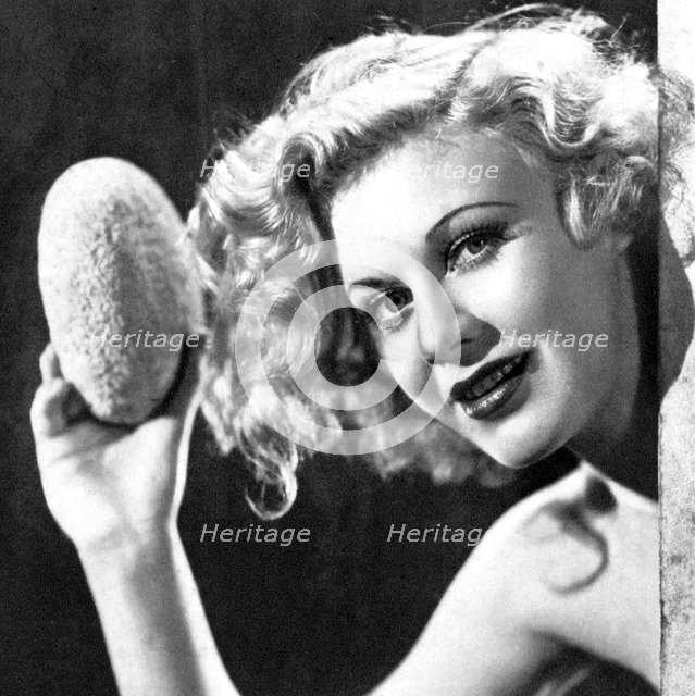 Ginger Rogers, American actress, 1934-1935. Artist: Unknown