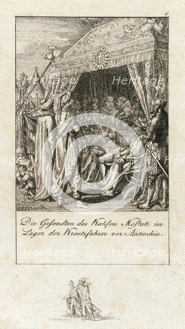 Illustration for 'History of the First Crusades', 1800. Creator: Daniel Nikolaus Chodowiecki.