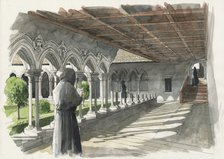 Cloister, Lanercost Priory, c13th century, (c2000-2010). Artist: Liam Wales.