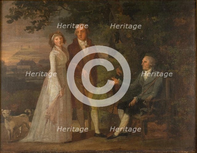 The Ryberg Family, 1793-1797. Creator: Jens Juel.