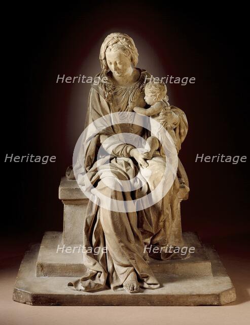 Madonna and Child, c.1635. Creator: Charles Hoyau.