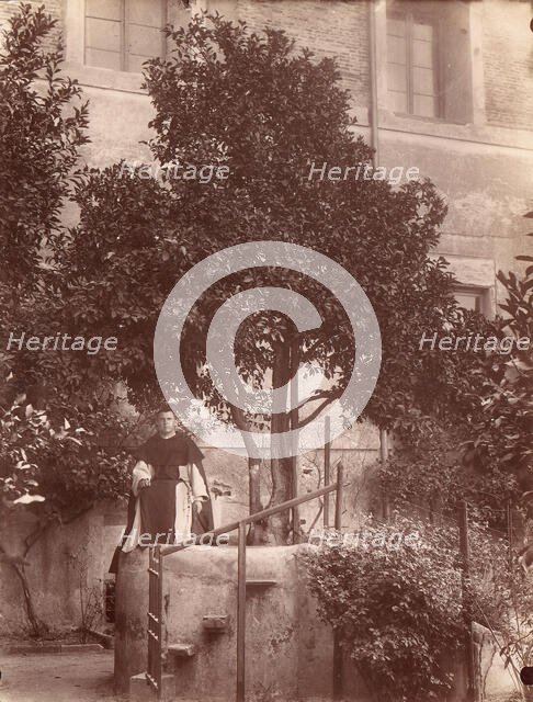 St. Dominic's Orange Tree on the Aventine, 1880s. Creator: Unknown.