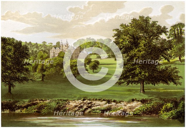 Wyaston Leys, Herefordshire, home of the Bannerman family, c1880. Artist: Unknown