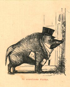 'An Unwelcome Visitor', 1897.  Creator: John Leech.