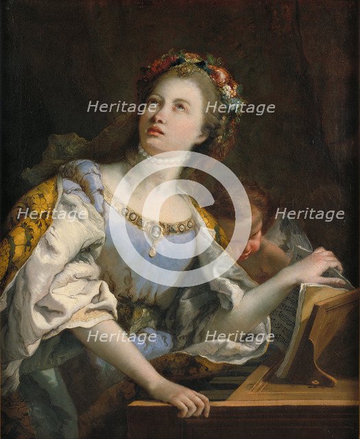 Saint Cecilia. Artist: Tiepolo, Giambattista (1696-1770)