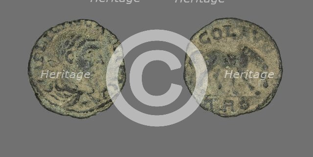 Coin Portraying Emperor Gallienus, 253-268. Creator: Unknown.