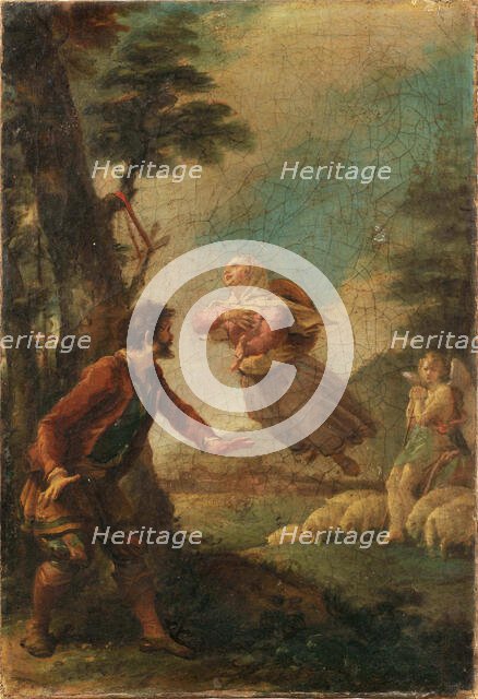 Scene from the Life of Saint Germaine Cousin. Creator: Cades, Giuseppe (1750-1799).