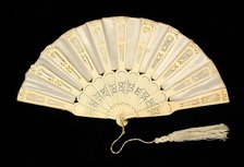Fan, possibly Chinese, 1870-90. Creator: Unknown.