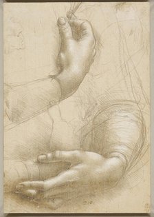 Arms and female hands, c. 1480. Creator: Leonardo da Vinci (1452-1519).