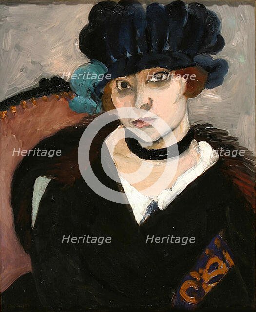 Portrait de Marguerite, 1919. Creator: Matisse, Henri (1869-1954).