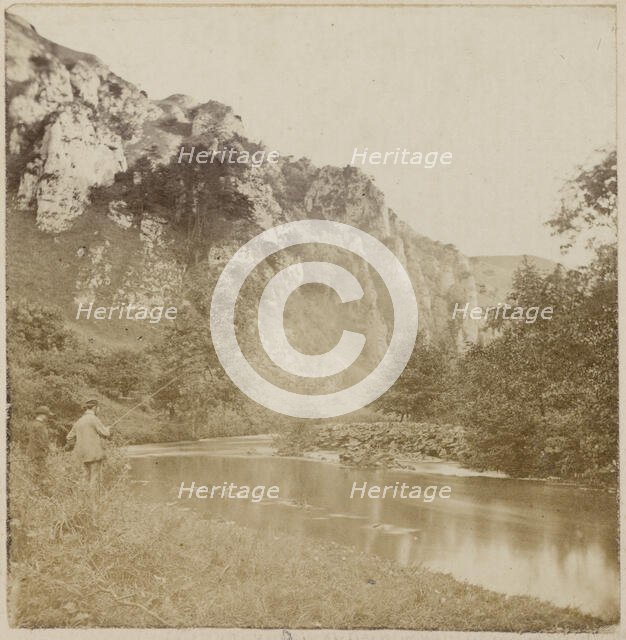 Tissington Spires, Dovedale, Tissington and Lea Hall, Derbyshire Dales, Derbyshire, 1860s-1870s. Creator: Unknown.